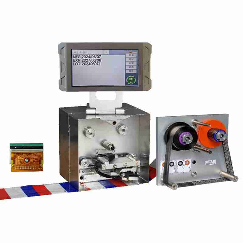 IndustrialQR bar Code 53MM Printing Machine TTO Printer